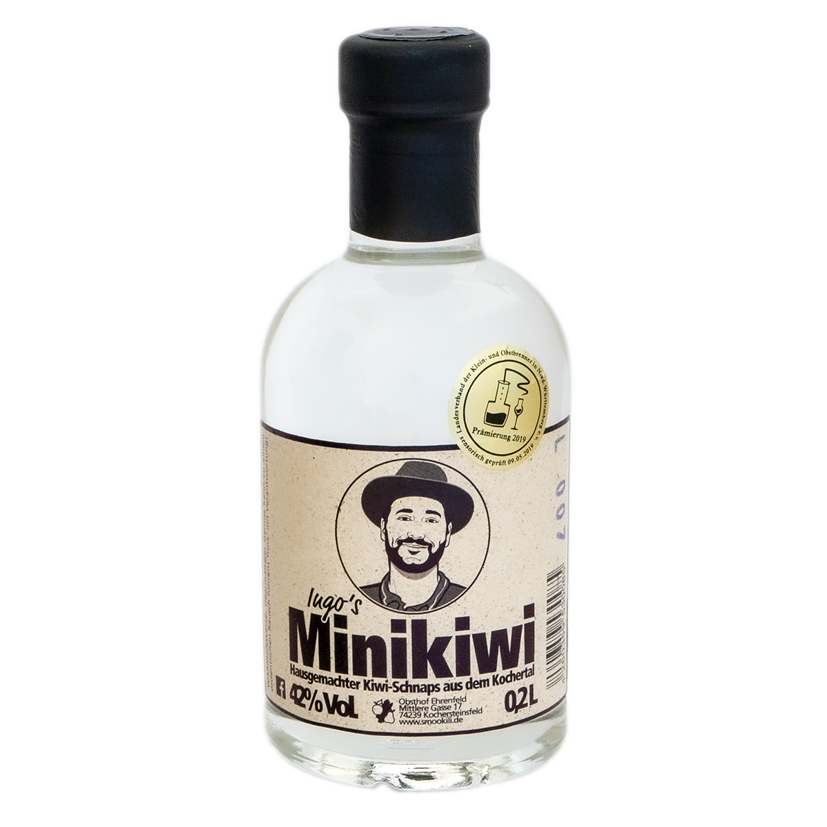 3er Set Minikiwi-Spirituosen – Bild 6